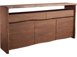 MASSIVMOEBEL24 | Credenza In Legno Di Acacia 191X45X96 Marrone Laccato Pure Acacia #202