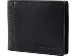Bruno Banani Pelle Portafoglio Rfid-Safe Wallet Quer Black Nero