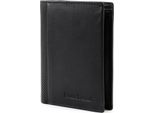 Bruno Banani Pelle Portafoglio Rfid-Safe Wallet High Black Nero
