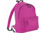Zaino Bagbase Junior Fashion, 14 Litri BC1301 (Taglia Unica) (Fucsia/Grigio)