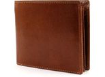 Leonhard Heyden Pelle Portafoglio Cambridge Wallet Cognac Marrone