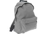 Bagbase Zaino Fashion, 18 Litri (2 Pezzi/Confezione) BC4176 (Taglia Unica) (Grigio Chiaro/Grigio)