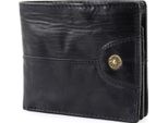 Bruno Banani Pelle Portafoglio Williamsburg Wallet Quer Black Nero