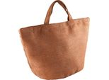 Kimood Borsa Moderna Da Donna In Iuta RW5617 (Taglia Unica) (Natura / Zafferano)