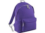 Zaino Bagbase Junior Fashion, 14 Litri BC1301 (Taglia Unica) (Viola/Grigio Chiaro)