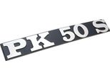 Targa / Scritta "PK50S"" Per Vespa Pk 50"