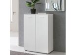 Finebuy Cassettiera A 2 Ante 71X104X35Cm Armadio Multiuso In Legno Armadio Da Corridoio Armadio Moderno Leggero Piccola Credenza Credenza Opaca Cassettiera Mobili Da Corridoio