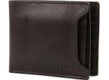 Fossil Portafoglio Derrick Sliding 2 In 1 Dark Brown Marrone