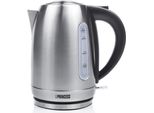Princess 236018 Bollitore - 1,7 Litri - 2200 W - Acciaio Inox - Acciaio Inox - Indicatore Di Livello Dell'acqua - Protezione Contro Il Surriscaldamento (01.23