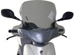 Puig Parabrezza City Touring Fumo Kompatibel Mit Yamaha Neos 50 (09-)