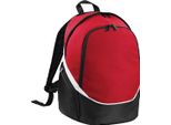 Zaino Quadra Pro Team, 17 Litri BC2714 (Taglia Unica) (Rosso/Nero/Bianco)