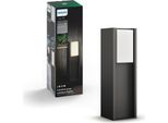 Philips Hue White Ambiance Outdoor Turaco Pedestal Antracite Nuovo