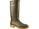 Dunlop Junior Stivali Di Gomma Opachi TL1736 (33 Eu) (Verde)