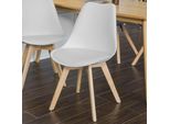 Sobuy Sedia Da Pranzo, Sedia Da Cucina, Sedia Da Scrivania Con Schienale, Sedia Imbottita FST58-W