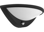 Luce Da Esterno Eglo Belcreda Applique Led Con Rilevatore Di Movimento IP44 Sensore Giorno/Notte Antracite Luce Da Giardino 10,8 W