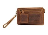 Harold's Pelle Borsa Da Polso Borsa Per Utensili Antic Wrist Bag Nature Marrone