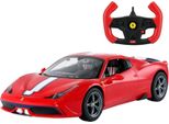 Rastar Ferrari 458 Speciale A Versione Cabrio Modello Radiocomandato (Rc) Auto Sportiva Motore Elettrico 1:14