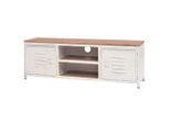Syfax™ Mobile Tv 120X30X40 Cm Bianco