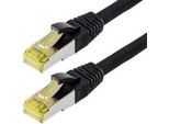 Helos - Patchkabel - RJ-45 (M) - RJ-45 (M) - 30 M - Sftp-Kabel (Pimf) - Cat 6A - Schwarz