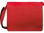 Harold's Pelle Borsa Da Ufficio Borsa A Tracolla Campo Messengerbag Red Rosso