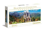 Puzzle Clementoni Collezione Alta Qualità Neuschwanstein 1000 Pezzi Panorama
