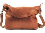 Harold's Pelle Borsa Shopper Borsa A Tracolla Submarine Shopper Cognac Marrone