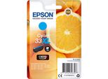 Epson 33XL - 8,9 Ml - Xl - Ciano - Originale - Confezione In Blister