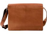 Harold's Pelle Borsa Da Ufficio Borsa A Tracolla Campo Messengerbag Cognac Marrone Chiaro