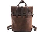 Harold's Pelle Zaino Zaino Per Il Tempo Libero Con Scomparto Per Laptop Twister Backpack Natur Marrone