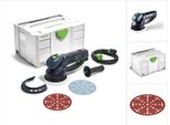 Festool Ro 150 Feq-Plus Rotex Levigatrice Orbitale Rotativa 720 W In Valigetta Systainer ( 575069 ) + 50X Dischi Abrasivi Rubin 2 Stf D150/48 P150 RU2 (575191)