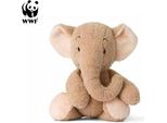 Wwf Cub Club - Ebu L'elefante (Beige, 22 Cm) Con Orecchie Scoppiettanti, Peluche Per I Più Piccoli