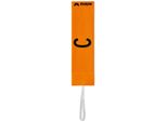 Fascia Da Braccio Da Capitano Erima Con Velcro - Arancione Neon