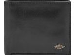 Fossil Pelle Portafoglio Ryan Passcase Black Nero