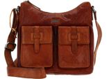 Spikes & Sparrow Pelle Borsa A Tracolla Bronco Shoulderbag Brandy Marrone