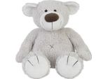 Happy Horse Orso Di Peluche Baggio 70Cm - Grigio - Grande Orso Di Peluche