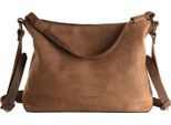 Harold's Pelle Borsa A Tracolla Antic Pouch Nature Marrone