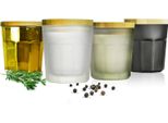 Set Di 4 Barattoli Colorati Con Coperchi Contenitori Per La Conservazione Barattoli Di Vetro Per La Conservazione