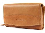 Bruno Banani Pelle Portafoglio Lavato Wallet With Flap Cognac Marrone