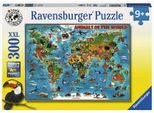 Ravensburger 13257 Puzzle Animali Nel Mondo 300 Pezzi 13257