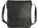 Harold's Pelle Borsa A Tracolla Borsa Per Tablet Ivy Lane Tablet Messengerbag Upend Black Nero
