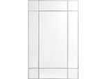 Casa Padrino Specchio Da Salotto / Specchio Da Parete Argento 90 X 3 X H. 140 Cm - Mobili