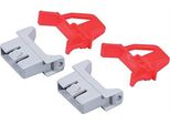 Set Di Serrature Allit Profiplus Eurobox 4S Grigio/Rosso 2 Set