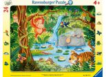 Ravensburger 6171 Puzzle Abitanti Della Giungla 24 Pezzi 6171