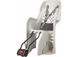 Polisport Joy Ff 29 Seggiolino Bici Posteriore Per Bambini Montaggio Su Telaio - Crema/Grigio Scuro