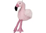 Brubaker Peluche Fenicottero Rosa Con Glitter 20 Cm Con Appendino Borsa Etichetta Peluche