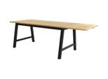 Larghezza Tavola Aggiuntiva Eame 45 Cm, Impiallacciatura In Rovere Selvatico.