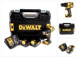 Trapano Avvitatore A Batteria Dewalt Dcd 708 M2T 18 V Li-Ion Brushless In Confezione Tstak + 2 Batterie Da 4,0 Ah + Caricabatterie