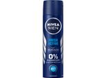 Nivea Men Deo Fresh Active Spray Senza Alluminio Per Uomo 150Ml