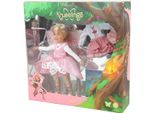 Kruselings Bambola Vera Deluxe Set - Bambola Fashion Con Accessori E Completo Rosa