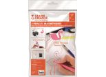 Graine Creative Carta Magnetica A4 Set Artigianale 3 Magneti Da Realizzare Da Soli